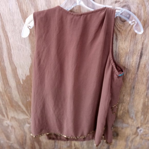 Beautiful Morgan Sequence Sleeveless Top - Picture 3 of 6